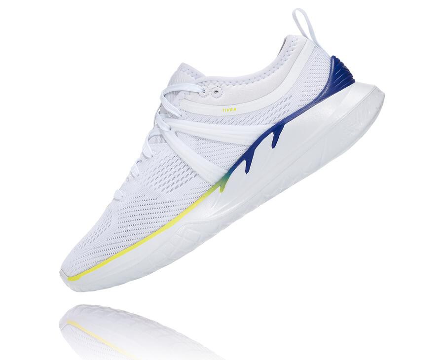 Tenis Hoka One One Mujer Blancos - Tivra - TRQU72396